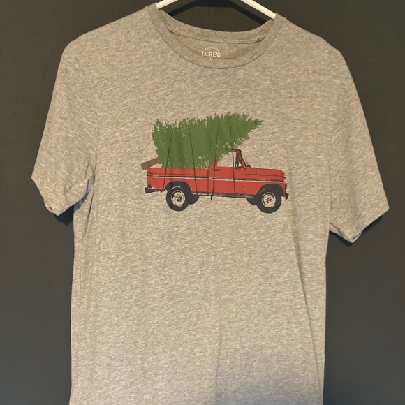 J. Crew Christmas Tree T-Shirt - Picture 1 of 2